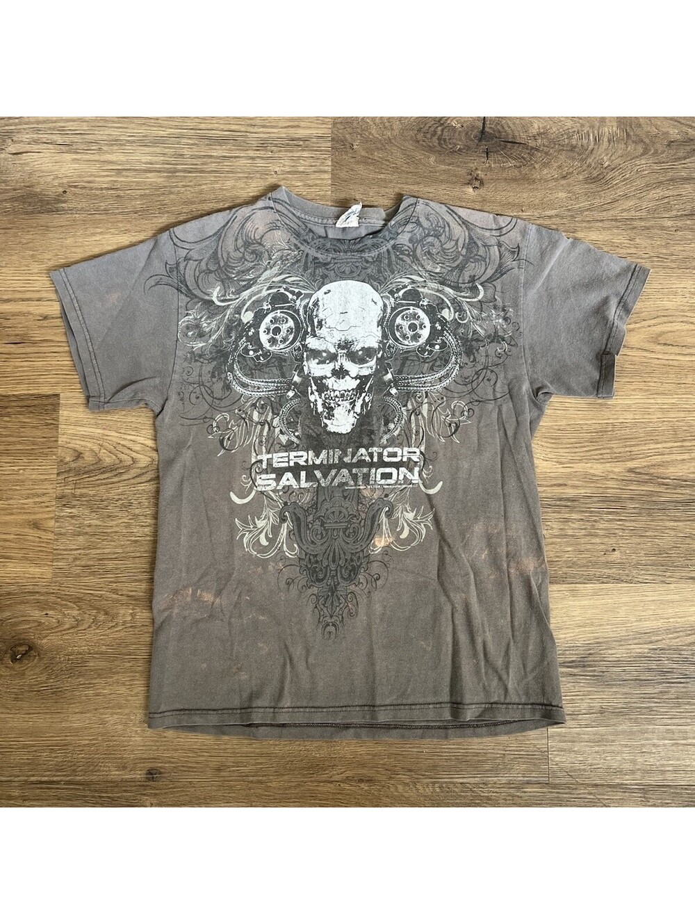 Vintage 2009 Terminator Salvation Movie Promo Graphic T-Shirt Delta Proweight M